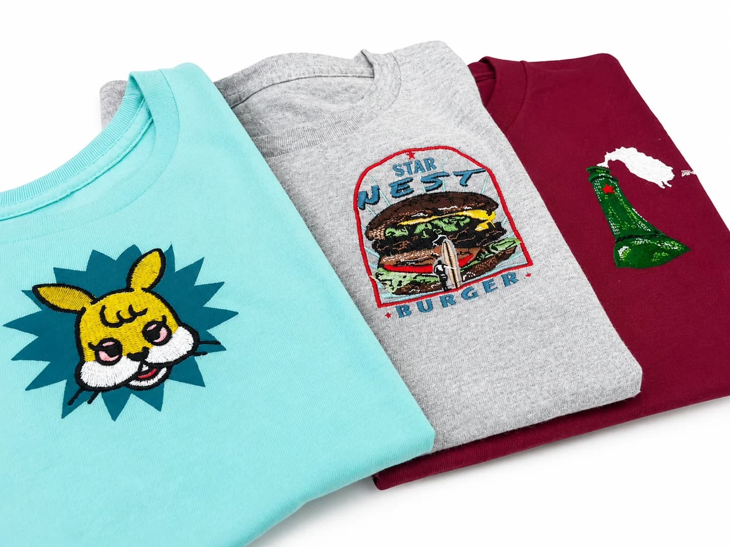 刺繍入りTシャツ